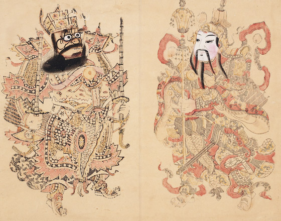 杨柳青门神年画