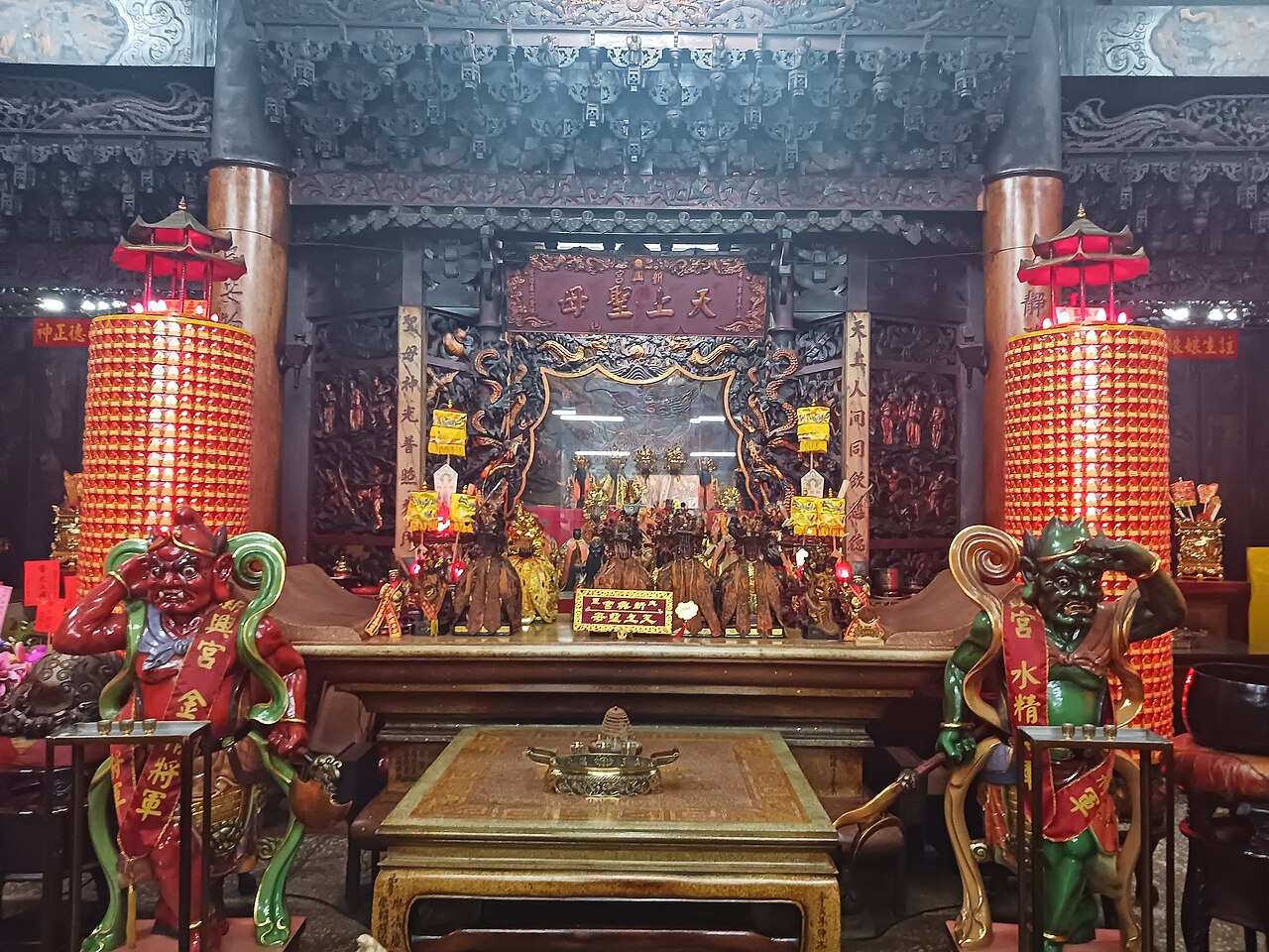 妈祖金身神龛